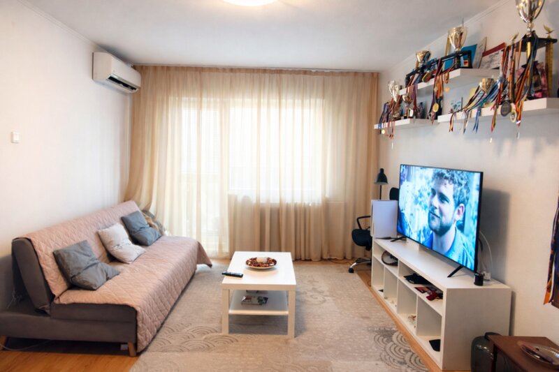 Dristor - Baba Novac 2 camere mobilat - loc de parcare