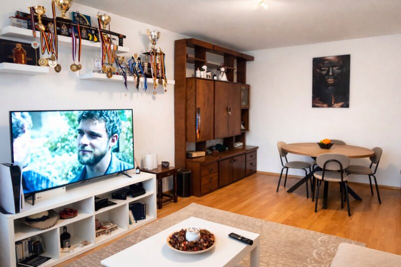 Dristor - Baba Novac 2 camere mobilat - loc de parcare